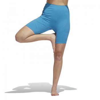 Calza corta Yoga 4 Studio Pocket para Mujer Marca Adidas