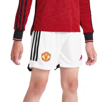 Shorts de Local Manchester United 23/24 para Niños Marca Adidas