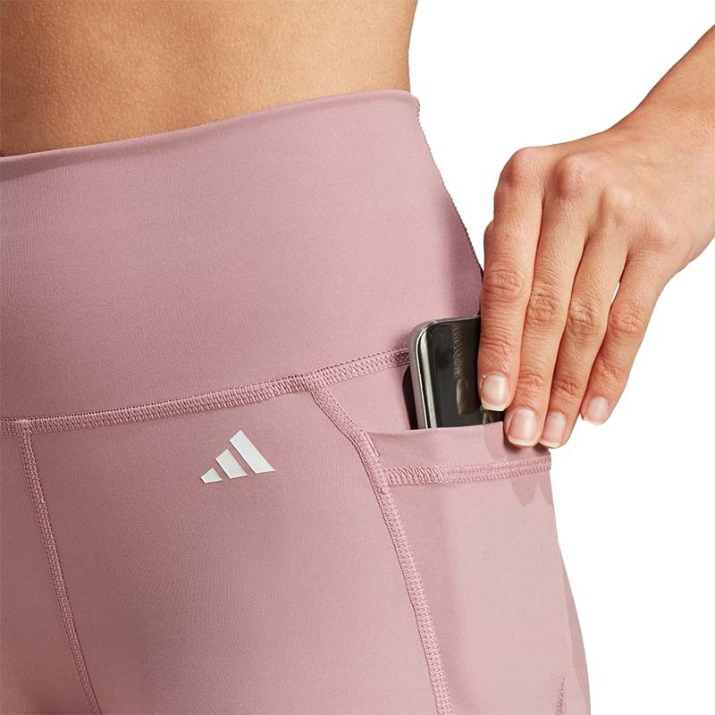 Calza 7/8 Optime Stash Pocket Tiro Alto para Mujer Marca Adidas