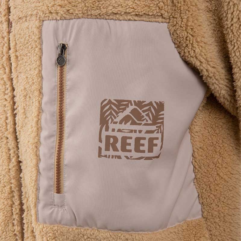 Polerón Sherpa Full Zipper para Hombre Marca Reef