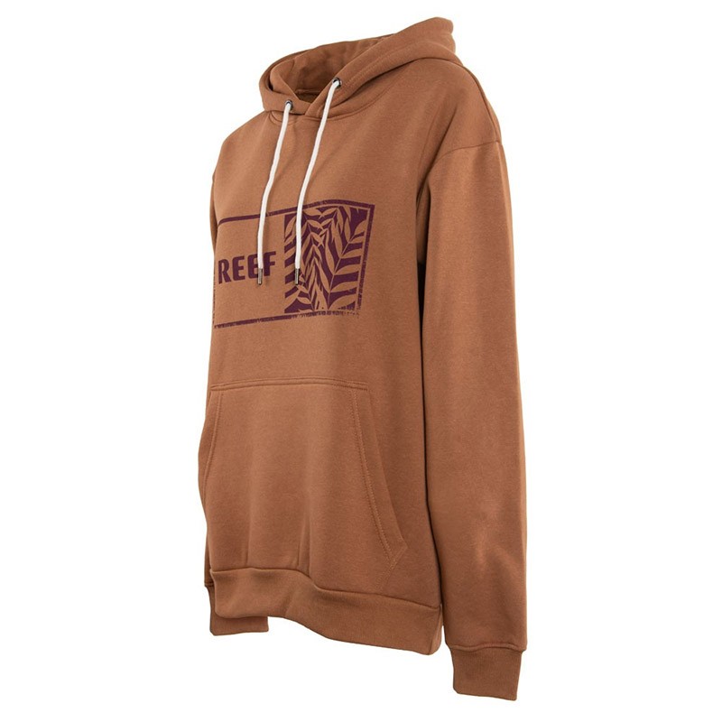 Poleron Hoodie Burgundy para Hombre Marca Reef