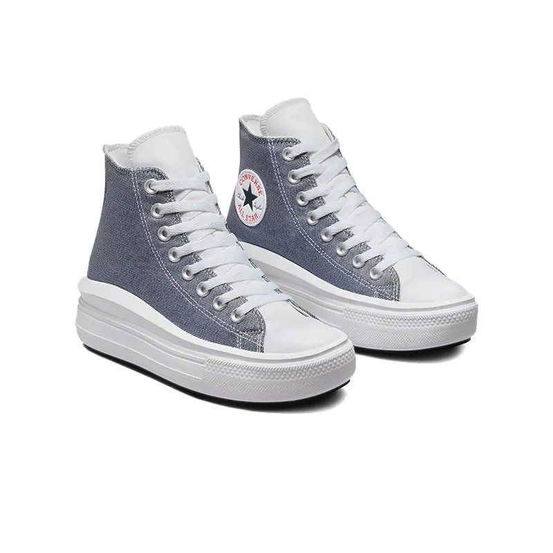 Zapatilla Chuck Taylor All Star Move Retro Denim para Mujer Marca Converse