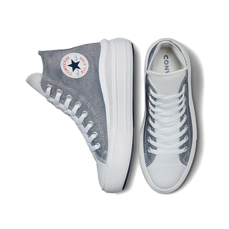 Zapatilla Chuck Taylor All Star Move Retro Denim para Mujer Marca Converse