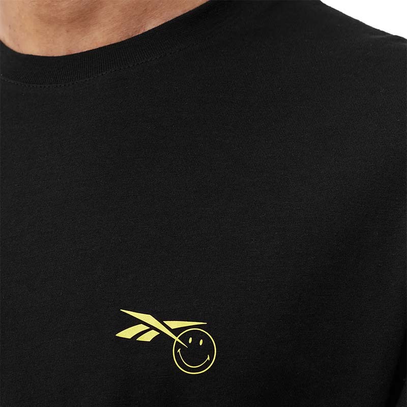 Polera Smiley Ss Tee para Hombres Marca Reebok