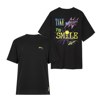 Polera Smiley Ss Tee para Hombres Marca Reebok