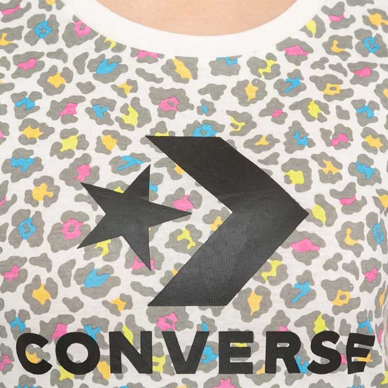 Polera Exploded Cheetah Stan para Mujer Marca Converse