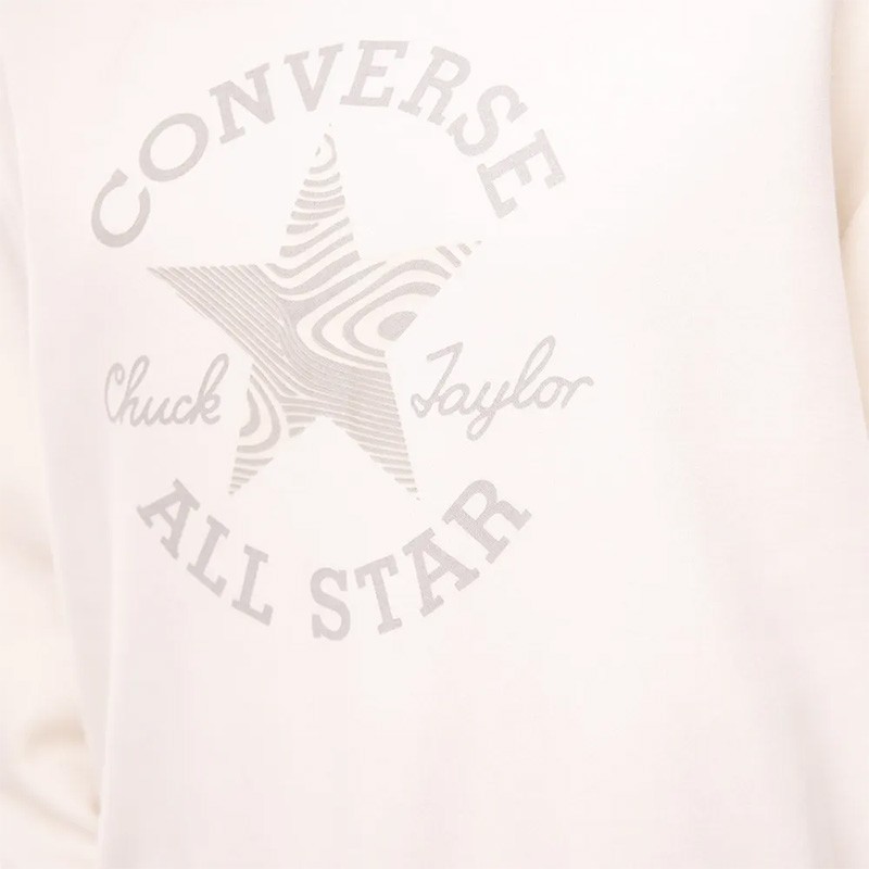 Poleron Crew Eleveted para Mujer Marca Converse