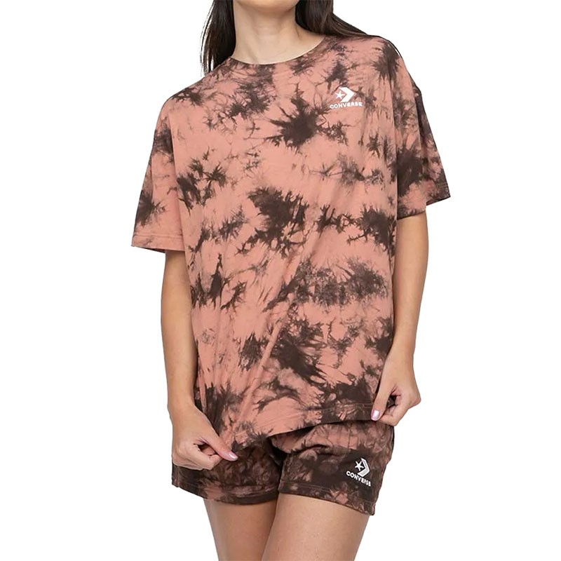 Polera Tie Dye Oversize para Mujer Marca Converse