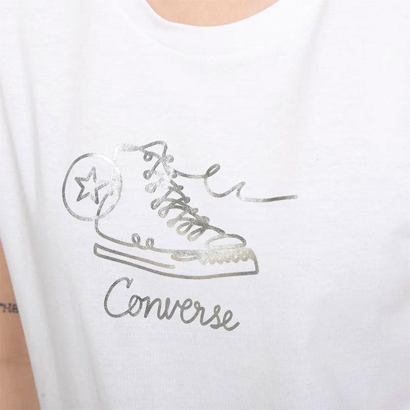 Polera Seasonal Sneaker Inspo para Mujer Marca Converse