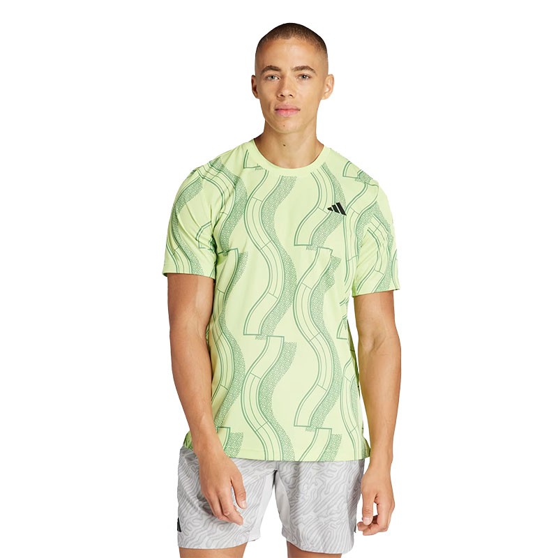 Polera estampada de Tenis Club para Hombres Marca Adidas