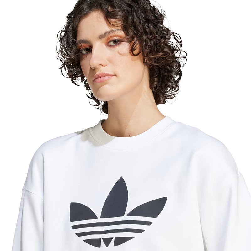 Poleron Trifolio para Mujer Marca Adidas