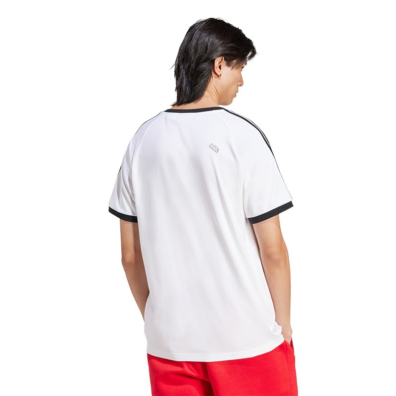 Polera Mickey Mouse X Originals 3 Tiras para Hombre Marca Adidas