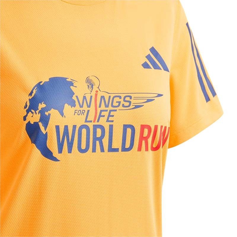 Polera De Participante De Wings For Life World Run Mujer Marca Adidas