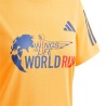 Polera De Participante De Wings For Life World Run Mujer Marca Adidas