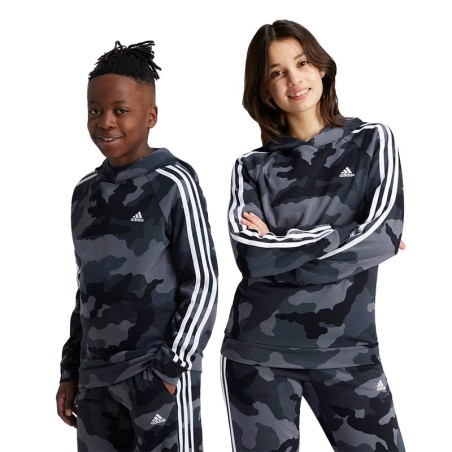 Poleron Essentials Allover Print para Niños Marca Adidas