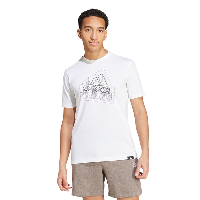 Polera Tech Badge of Sport para Hombre Marca Adidas