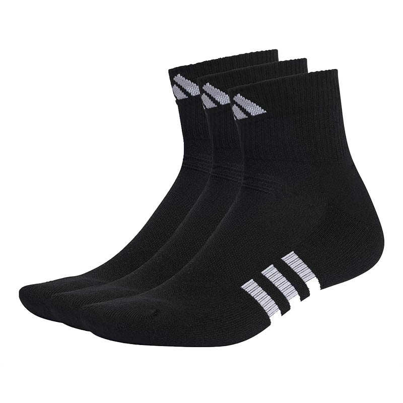 Calcetines Corte Medio 3 Pares Unisex Marca Adidas