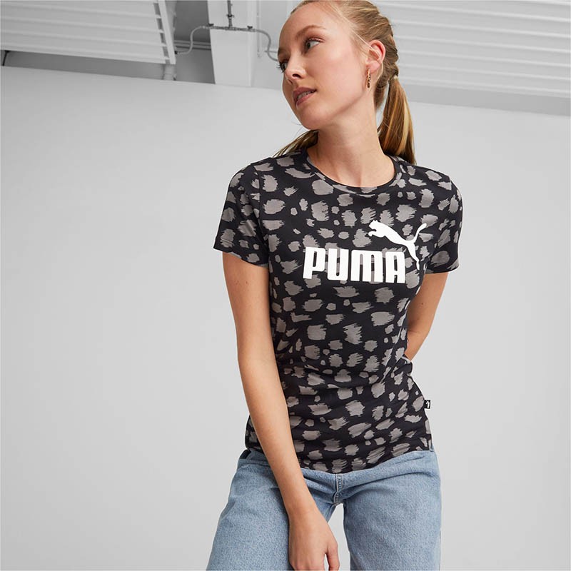 Polera Essentials+ Animal Printed para mujer Marca Puma